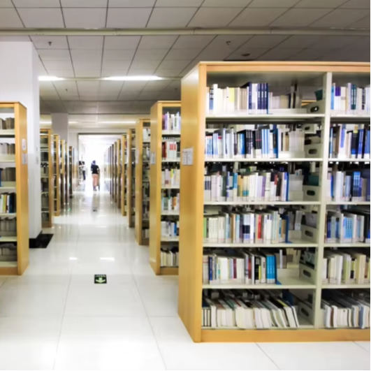 Home Office And Library - 工場直販 両面本棚 金属製木製本棚 鉄製 ホームオフィス 学校図書館家具