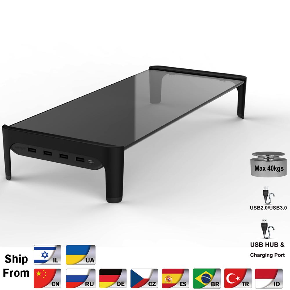 ノートブックスタンド,デスクトップモニター,スペースバー,滑 - Monitor Riser Stand のレビューと価格