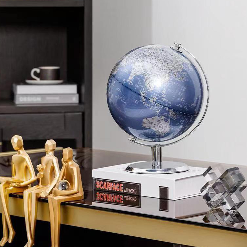 ヨーロッパスタイルの回転グローブ、英語と中国のホームオフィス - Home Office Gadgets のレビューと価格