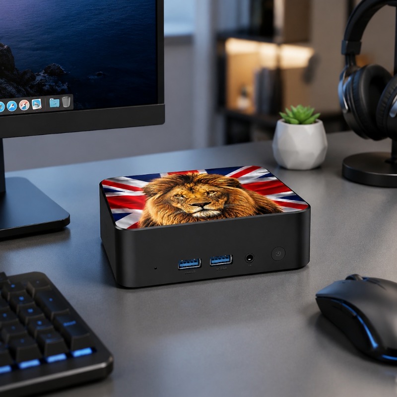 ユニオンジャック ブリティッシュライオン プリント ミニPC - Home Office Windows 11 のレビューと価格