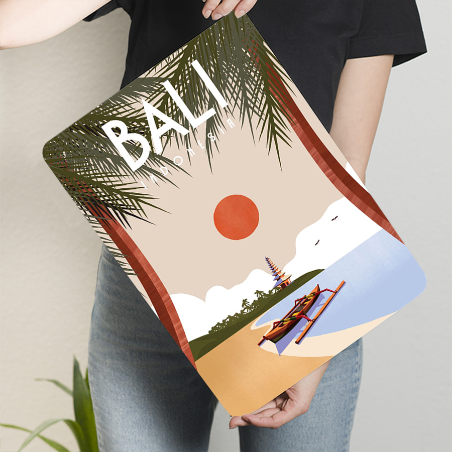 バリ島 インドネシア 風景 メタル ウォールアート 熱帯 パ - Home Office Bali のレビューと価格