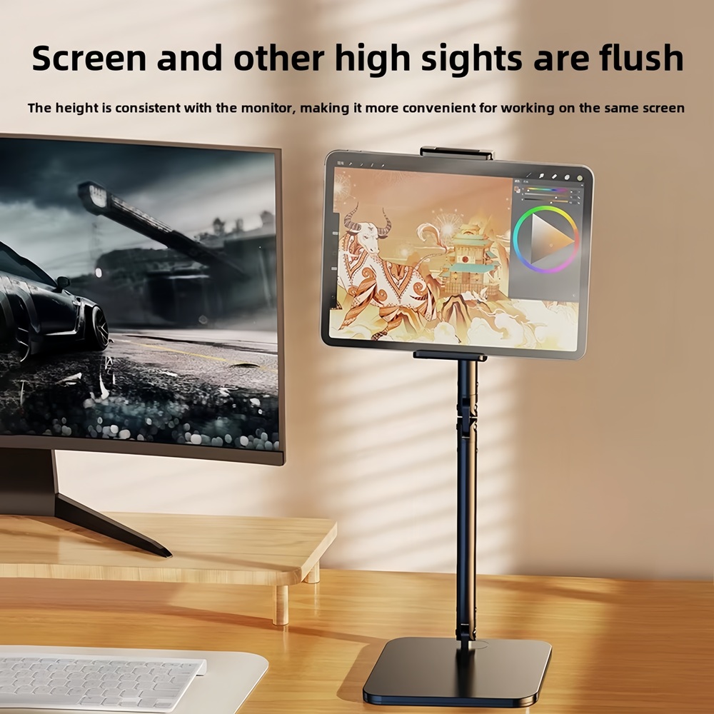 ポータブルモニタースタンド高さ調節可能なデスクトップモニター - Monitor Riser Stand のレビューと価格