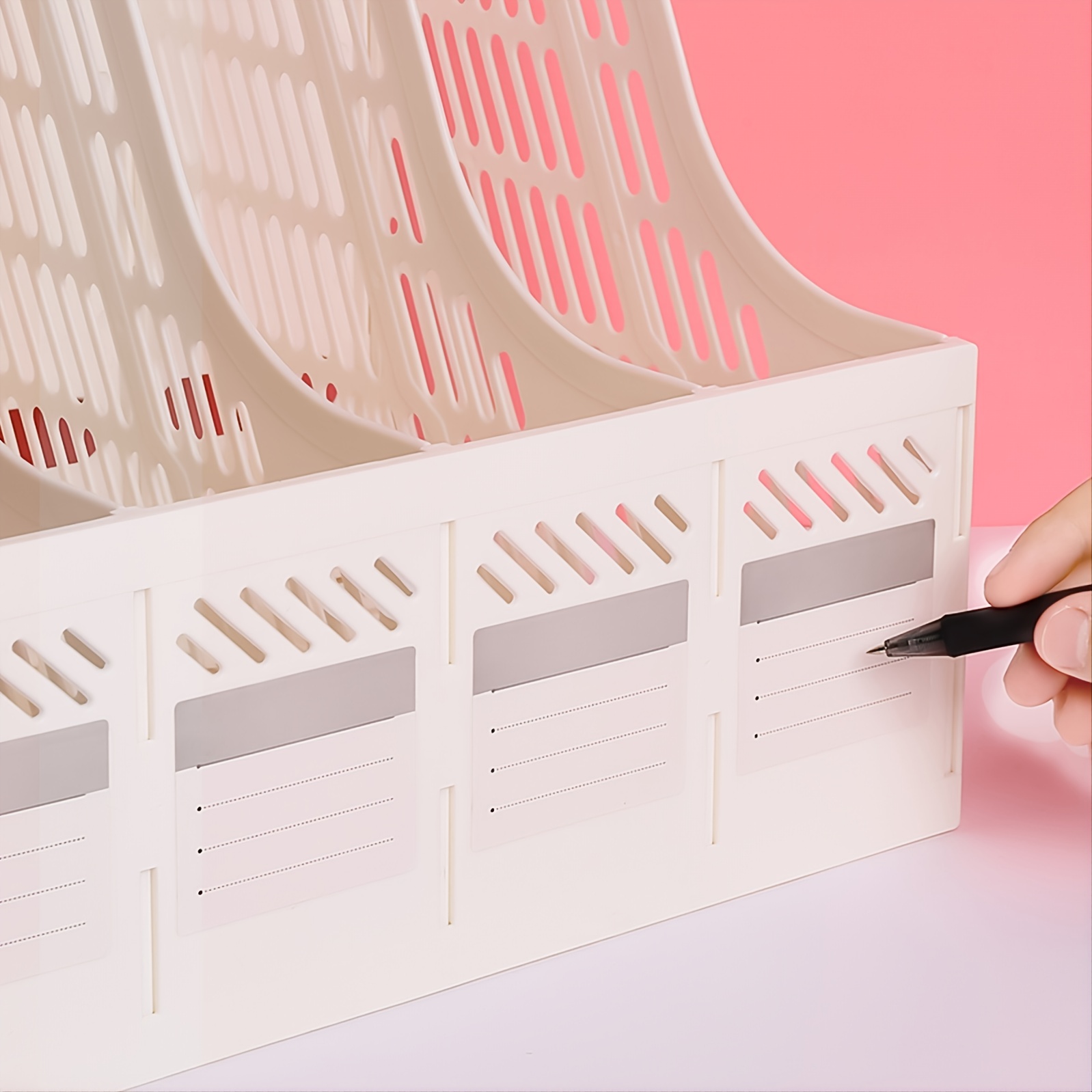 1個、厚みのあるファイルラック、フレーム、4重収納シート、シ - Home Office Furniture のレビューと価格