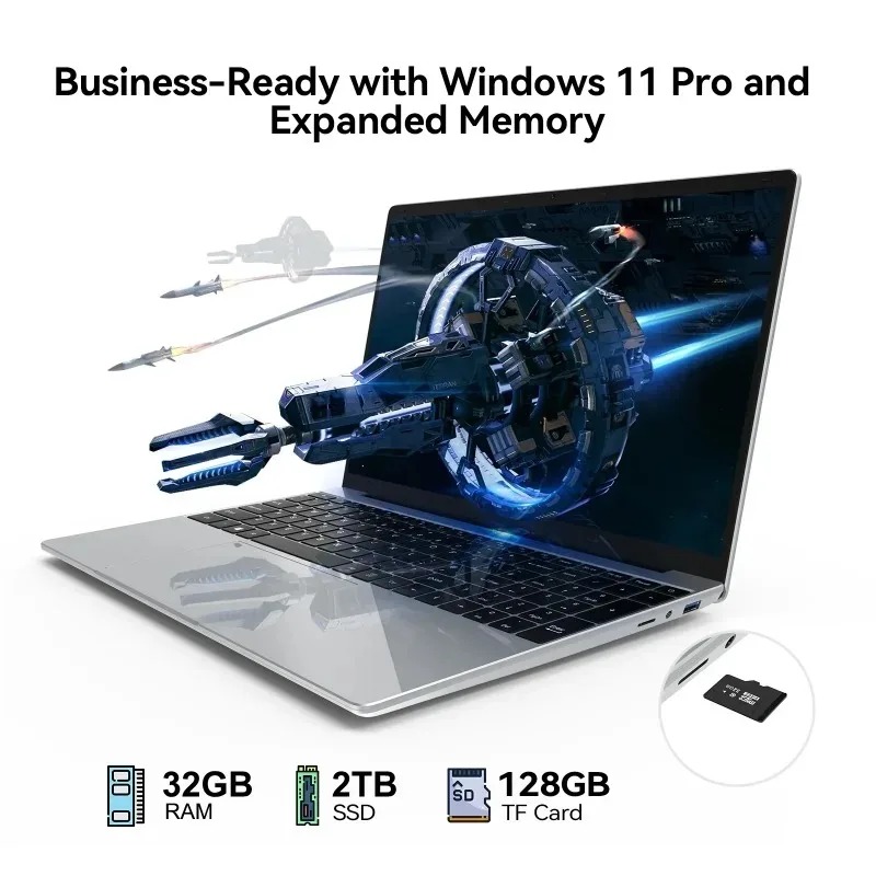 15.6インチ超薄型ゲーミングノートパソコン Intel C - Home Office Windows 11 のレビューと価格