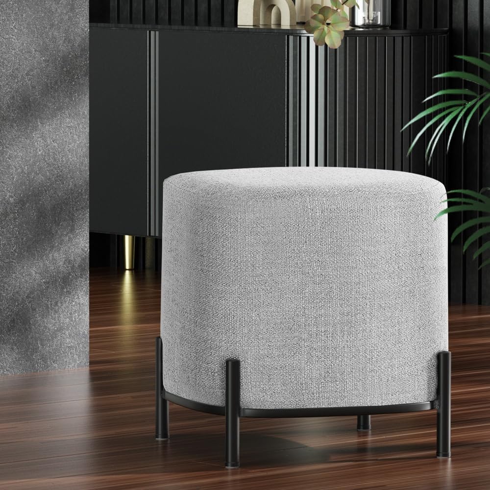 オスマン帝国風、丸型フットスツール、ラウンジフットプーフ、化 - Home Office Furniture のレビューと価格