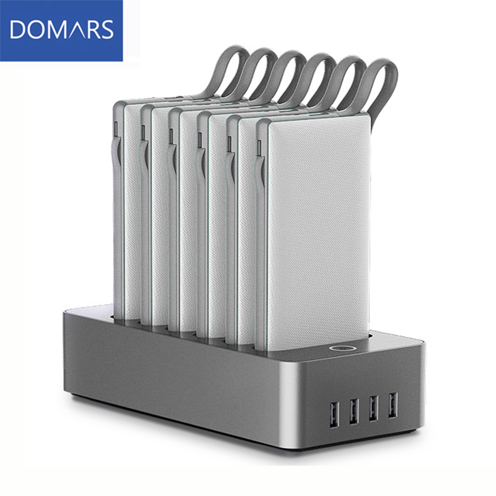 ドマーズ シェアードパワーバンク 6x1000mAh PD  - Home Office For Two のレビューと価格