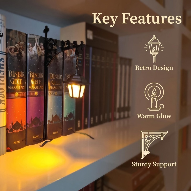 1-5 個ハロウィンヴィンテージ吊り下げ式 LED 図書館本 - Home Office And Library のレビューと価格