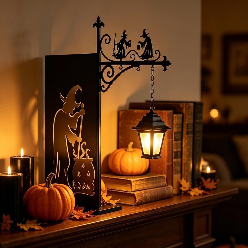 1-5 個ハロウィンヴィンテージ吊り下げ式 LED 図書館本 - Home Office And Library のレビューと価格