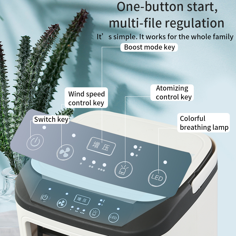 USBポータブルミニエアコンファン、3段階風量調節、家庭用デ - Home Office Gadgets のレビューと価格