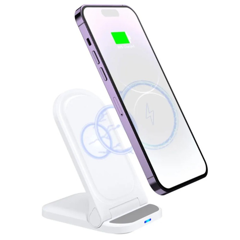 ポータブル折りたたみ式磁気ワイヤレス充電器スタンドデスクトッ - Home Office With View のレビューと価格