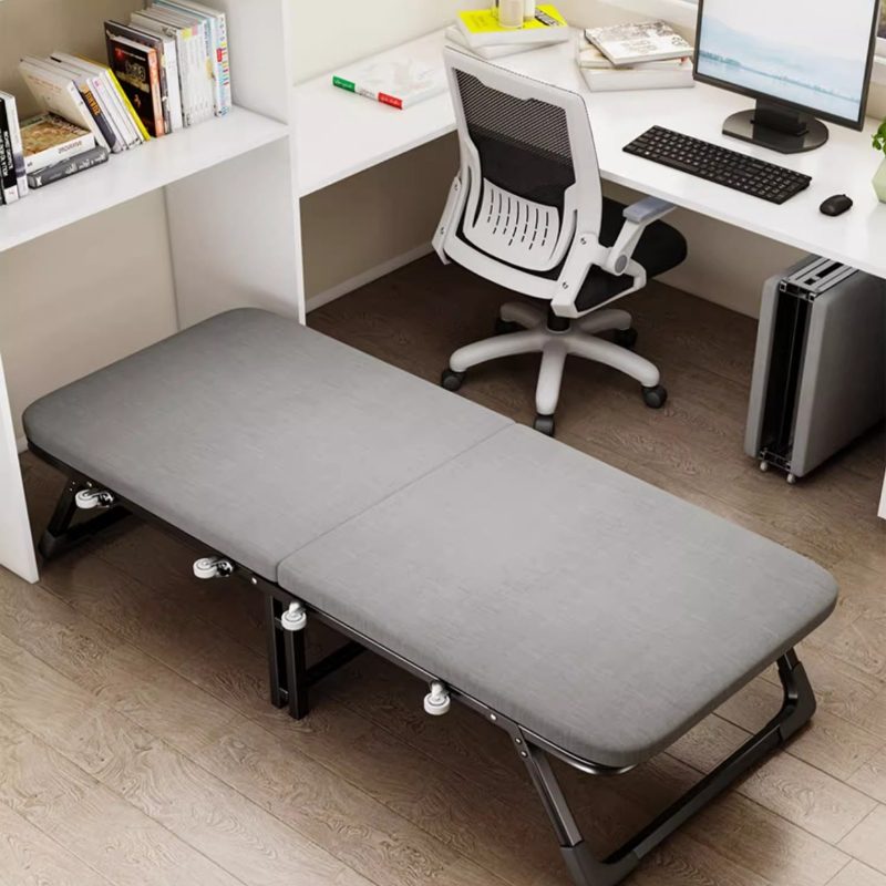 家庭用ポータブル折りたたみベッド シングル アウトドア マー - Home Office Furniture のレビューと価格