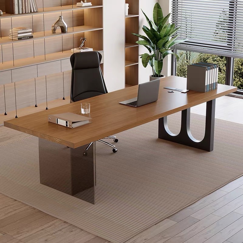 イタリア製アクリル製フローティング木製オフィスデスクモダンシ - Home Office Furniture のレビューと価格