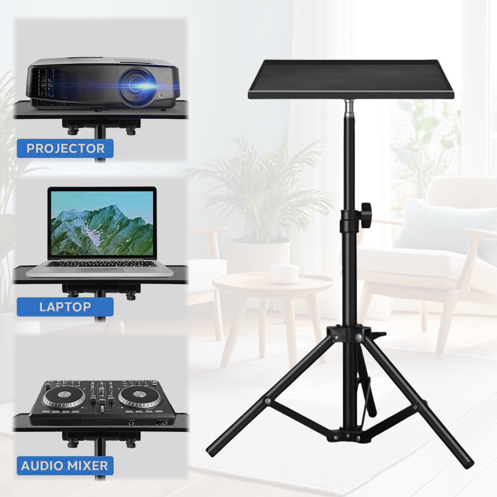 ユニバーサルラップトッププロジェクター三脚スタンド 1/4  - Monitor Riser Stand のレビューと価格