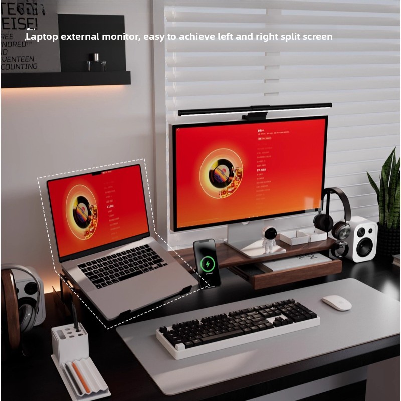 Z3 Pro モジュール式モニターライザー 無垢材デスクトッ - Monitor Riser Stand のレビューと価格