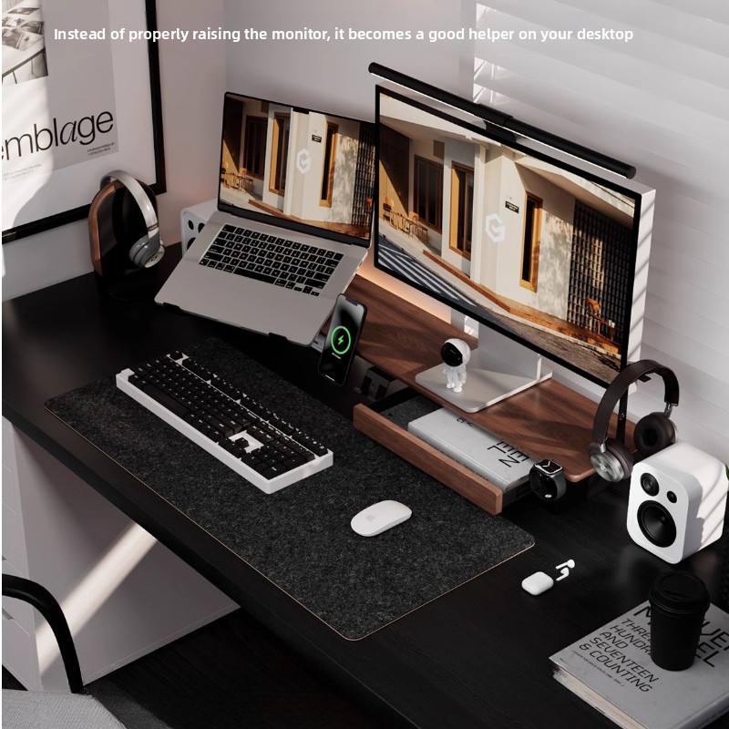 Z3 Pro モジュール式モニターライザー 無垢材デスクトッ - Monitor Riser Stand のレビューと価格