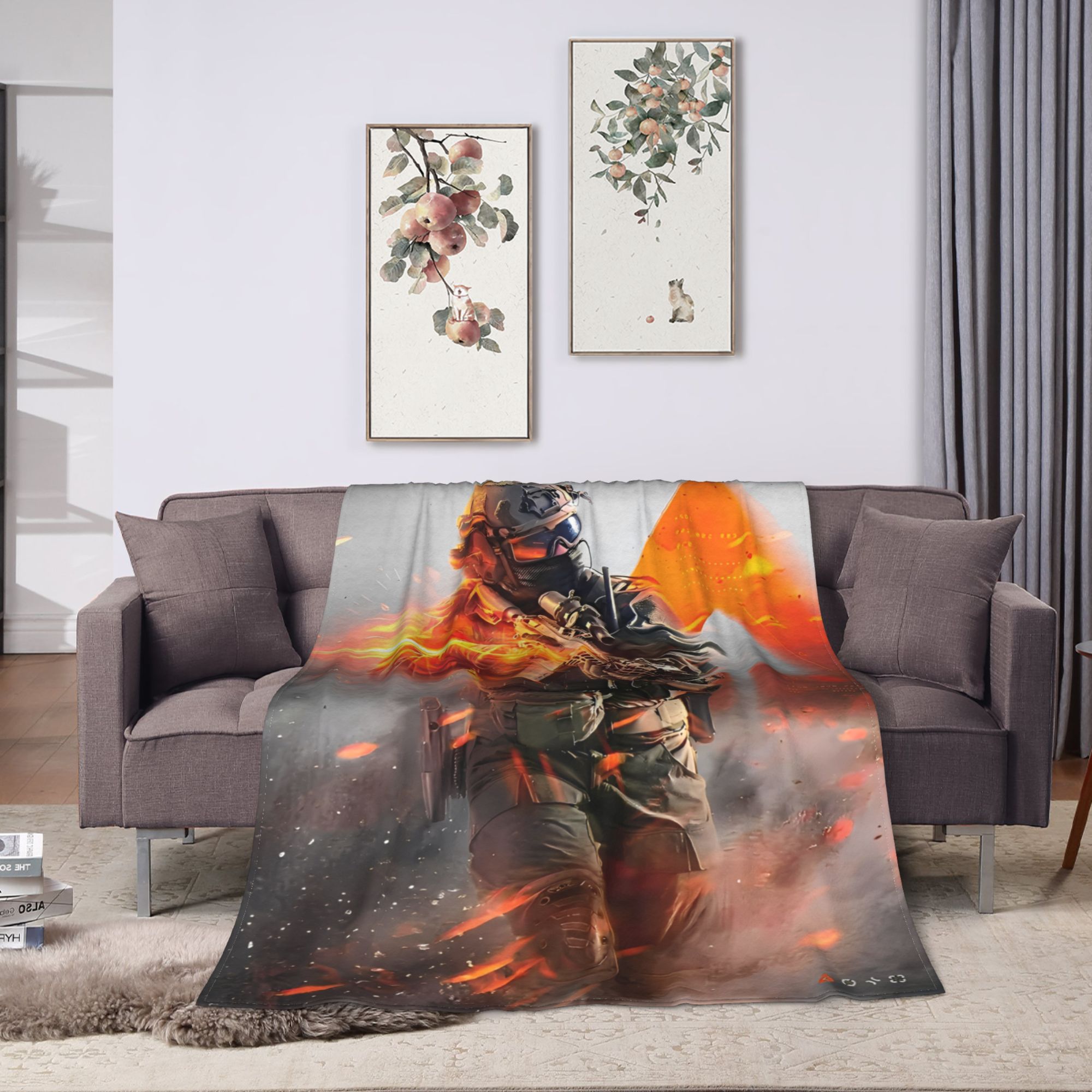 バトルフィールド 6 ゲーム面白いブランケット旅行オフィスフ - Home Office Design Ideas のレビューと価格