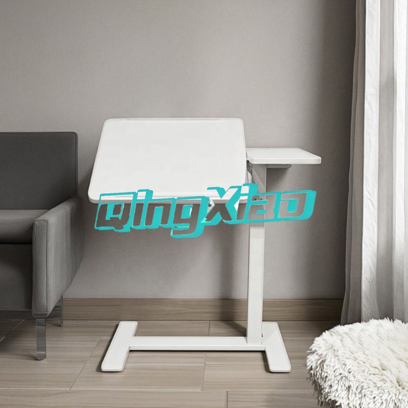 空気圧式高さ調節可能なモバイルデスク、両側フリップトップテー - Home Office For Two のレビューと価格