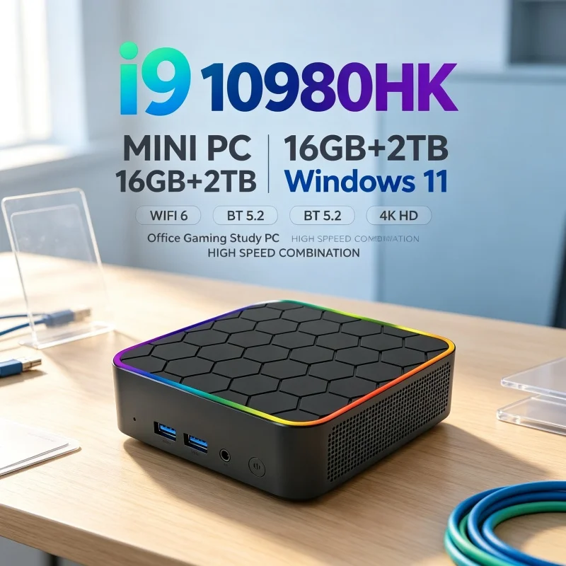 パワフルなミニデスクトップホスト インテル Core i9- - Home Office Windows 11 のレビューと価格