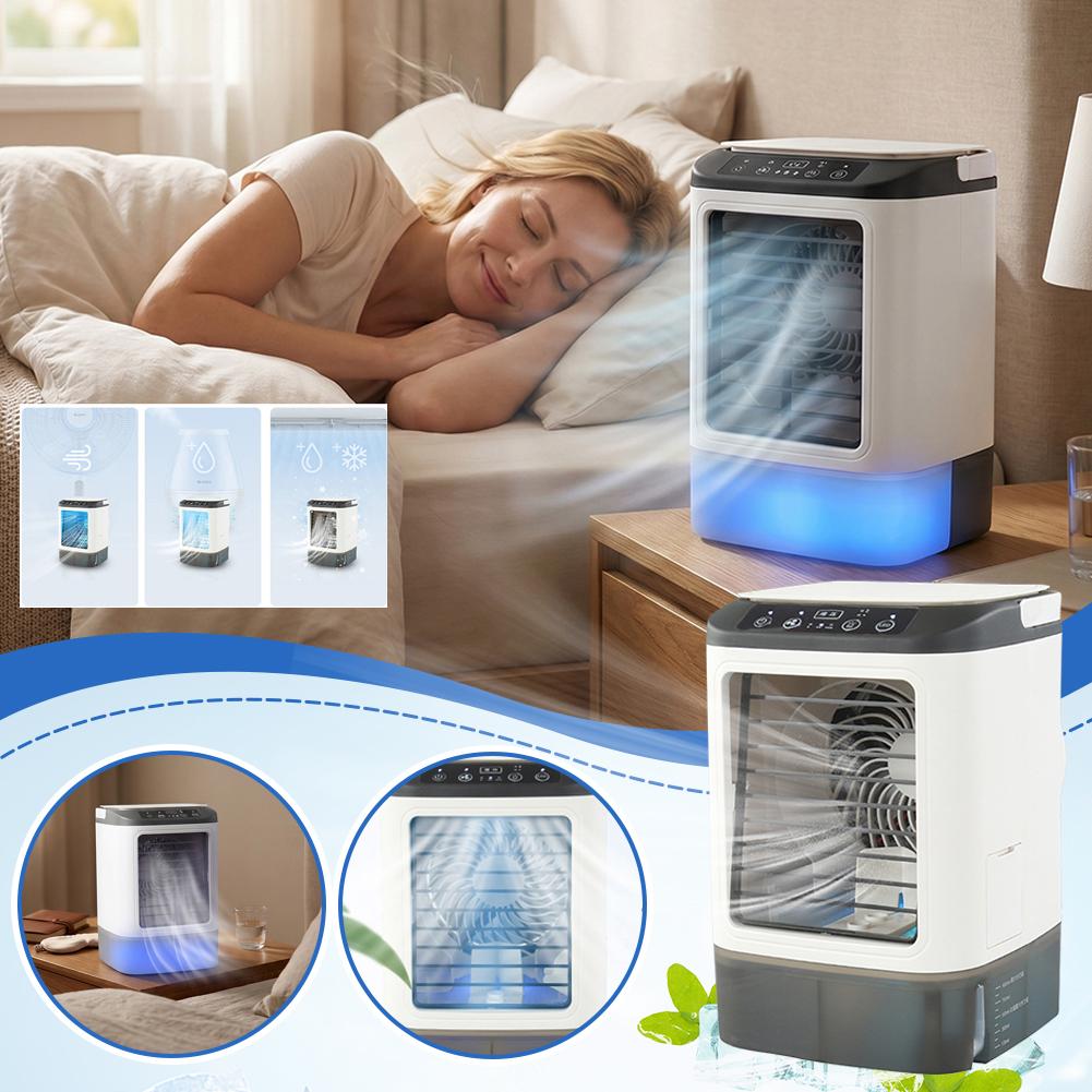 ポータブルUSB家庭用冷却ファン ミニエアコン 霧化エアクー - Home Office Gadgets のレビューと価格