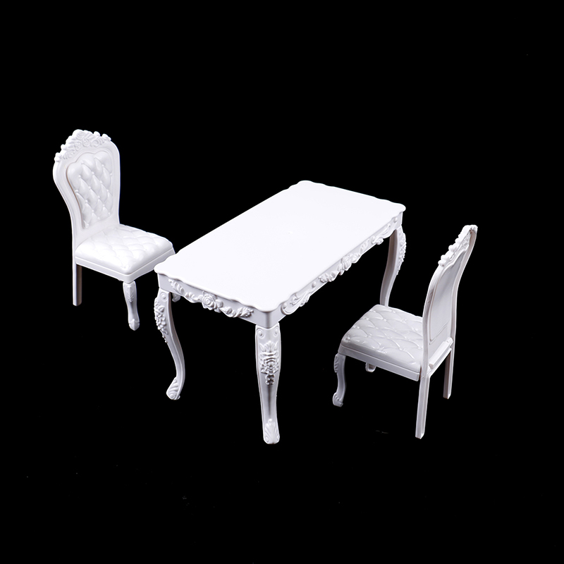 ドールハウス 1:6 キッチン家具 ダイニングテーブル 椅子 - Home Office Furniture のレビューと価格