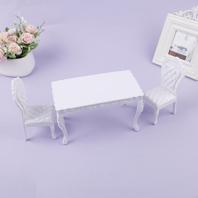ドールハウス 1:6 キッチン家具 ダイニングテーブル 椅子 - Home Office Furniture のレビューと価格