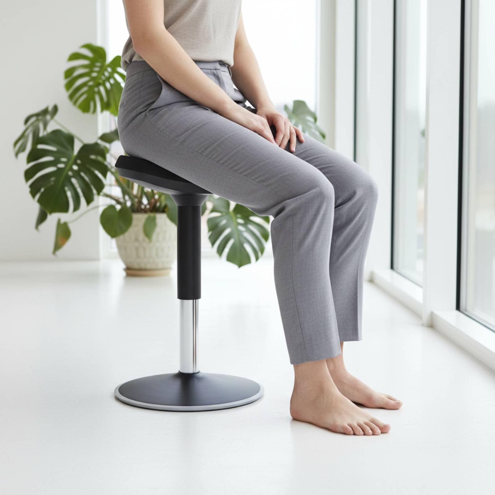 サドルスツール 快適な長時間座れるサドルシートスツール オフ - Home Office Furniture のレビューと価格