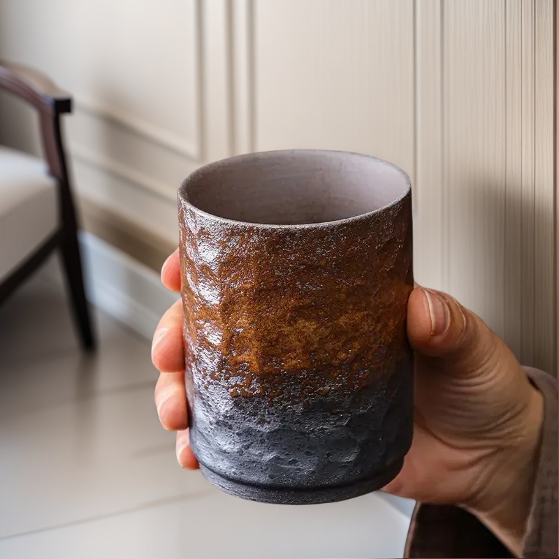 ヴィンテージ手作り中国石器マグカップ - 家庭&オフィス用の - Home Office Design Ideas のレビューと価格