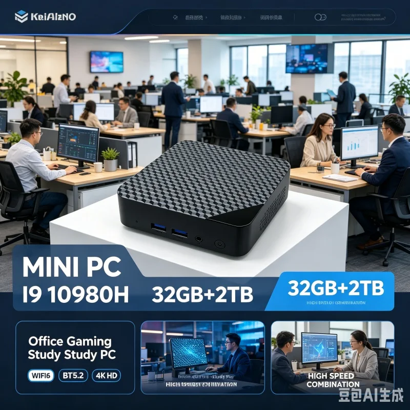 コンパクトミニゲーミングPC Intel I9 10980H - Home Office Windows 11 のレビューと価格