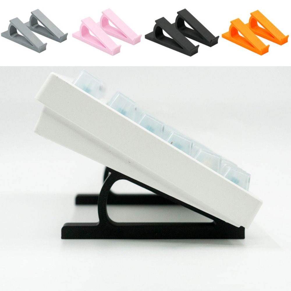 1 ペアポータブルキーボード昇降スタンドアクセサリープラスチ - Monitor Riser Stand のレビューと価格